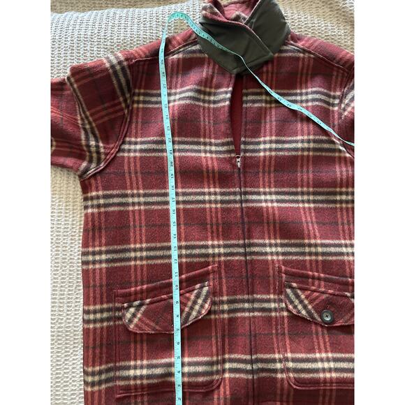 REI Co-op Mens Plaid Fleece Jacket Full Zip XL‎ Extra Large Outdoor - Picture 5 of 8